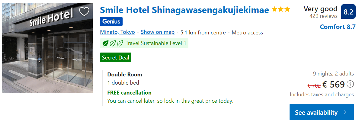 cazare tokyo smile hotel septembrie www.planuridevacanta.ro